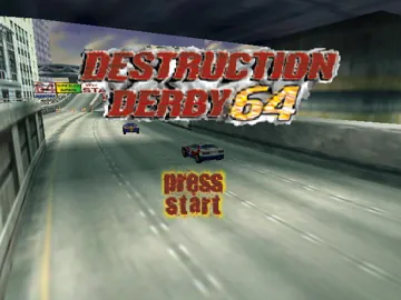 Destruction Derby 64 (Europe) (En,Fr,De) screen shot title